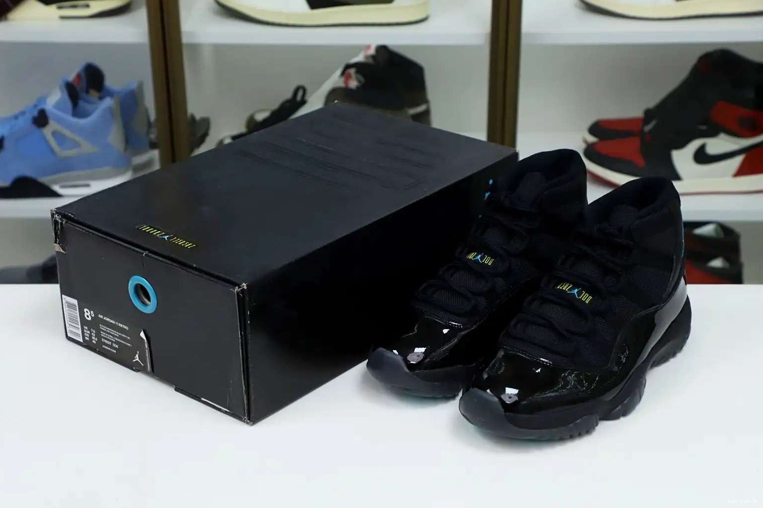 RETRO 11 GAMMA AIR Kimikick BLUE JORDAN 0709